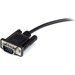 STARTECH 0.5m Straight Through DB9 RS232 Serial Cable Black (MXT10050CMBK)