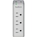 BELKIN 3-Outlet 918-Joules Mini Surge Protector - 2 USB Charging Ports - 2.1A combined (BST300BG)