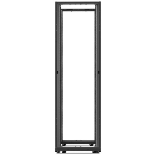 APC NetShelter AV, Server Rack Enclosure, 42U, 10-32 Threaded Rails, without Sides, Roofs, Doors, Black, 1991H x 600W x 806D mm