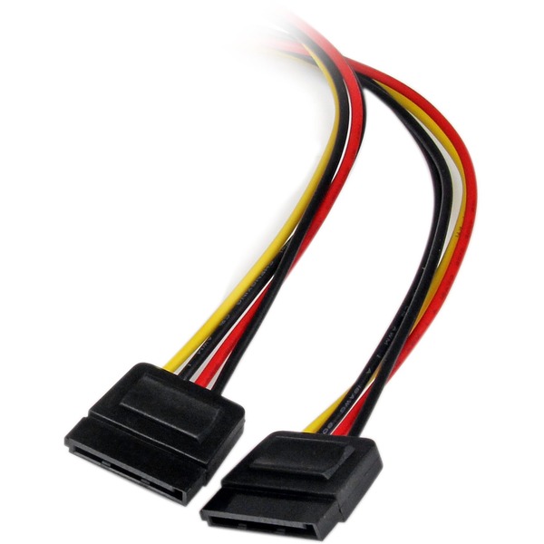 STARTECH LP4 to 2x SATA Power Y Cable Adapter - 12 in