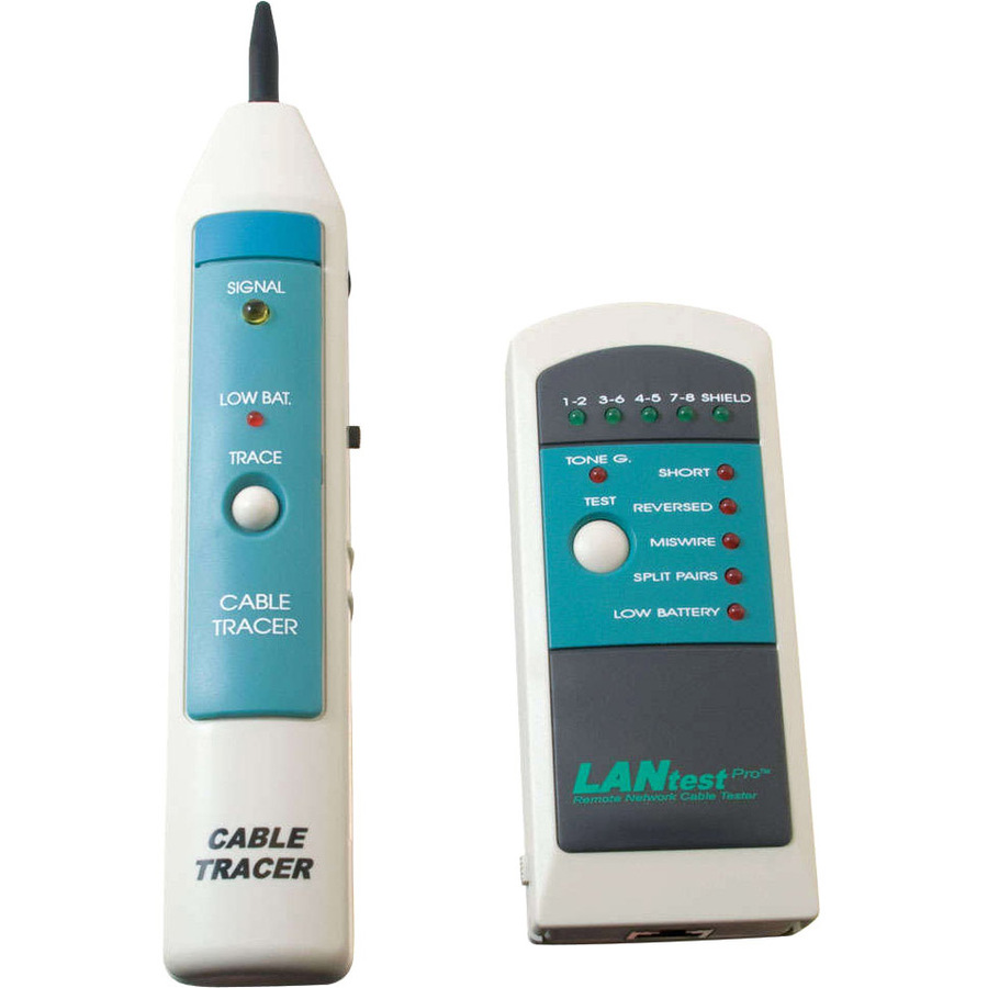 C2G LANtest Pro Remote Network Cable Tester with Tone and Probe
