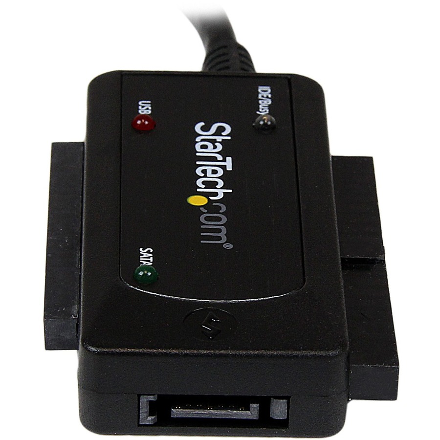 StarTech.com USB 3.0 to SATA or IDE Hard Drive Adapter Converter - Connect  a 2.5in / 3.5in SATA or IDE Hard Drive through a USB 3.0 Port - SATA to USB  3.0