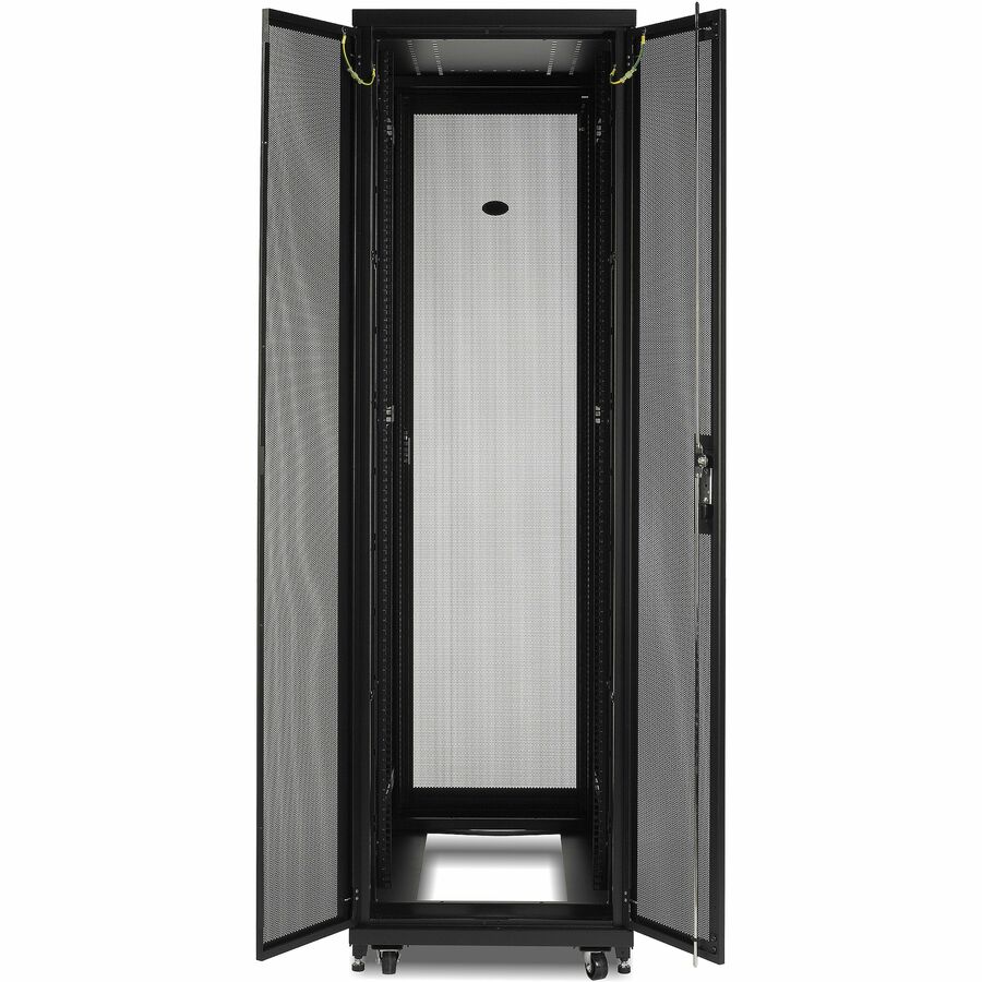 NetShelter SV 48U 600mm Wide x 1200mm Deep Enclosure with Sides Black