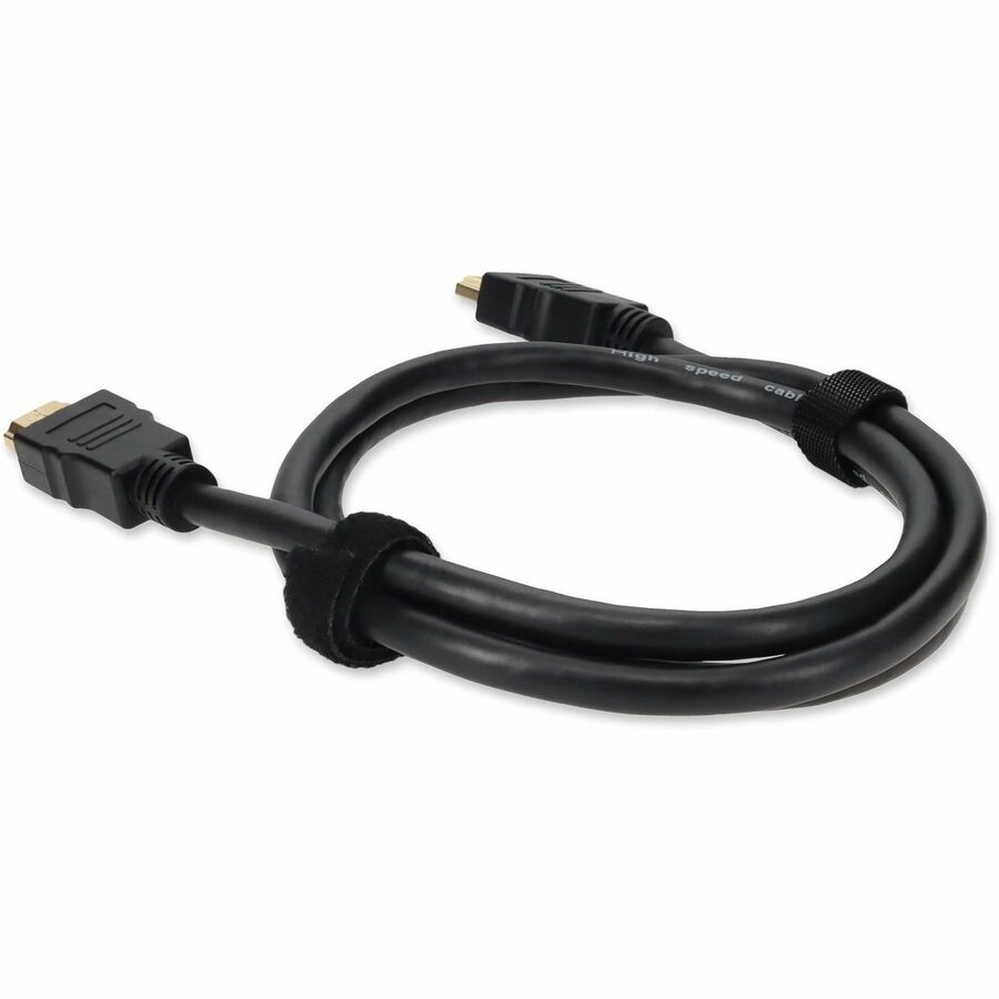 AddOn 15ft HDMI 1.4 Male to HDMI 1.4 Male Black Cable For Resolution Up to 4096x2160 (DCI 4K)