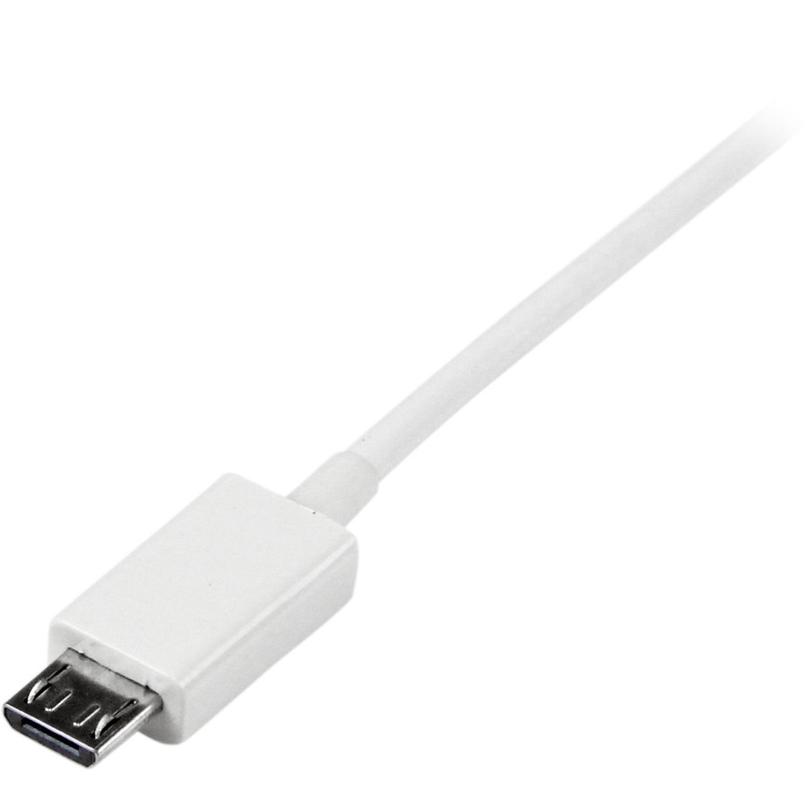 StarTech 1m White Micro USB Cable - A to Micro B
