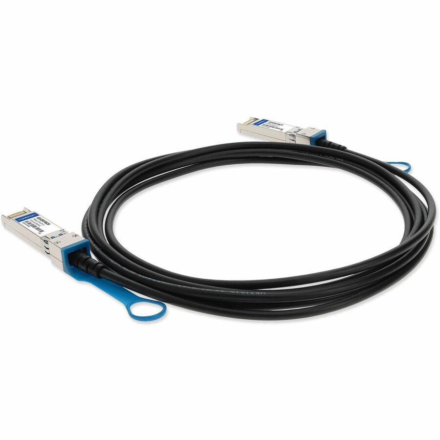 AddOn Cisco&reg; SFP-H10GB-CU1M to Dell Force10&reg; CBL-10GSFP-DAC-1M Compatible TAA Compliant 10GBase-CU SFP+ to SFP+ Direct Attach Cable (Passive Twinax, 1m)