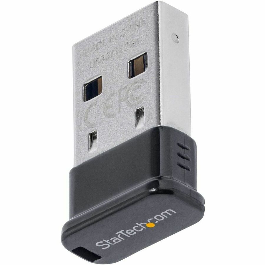 StarTech Mini USB Bluetooth 4.0 Adapter - 50m(165ft) Class 1 EDR Wireless Dongle