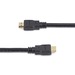 STARTECH High Speed HDMI Cable - HDMI to HDMI - M/M - Gold-plated Connectors (Black) - 5 ft.