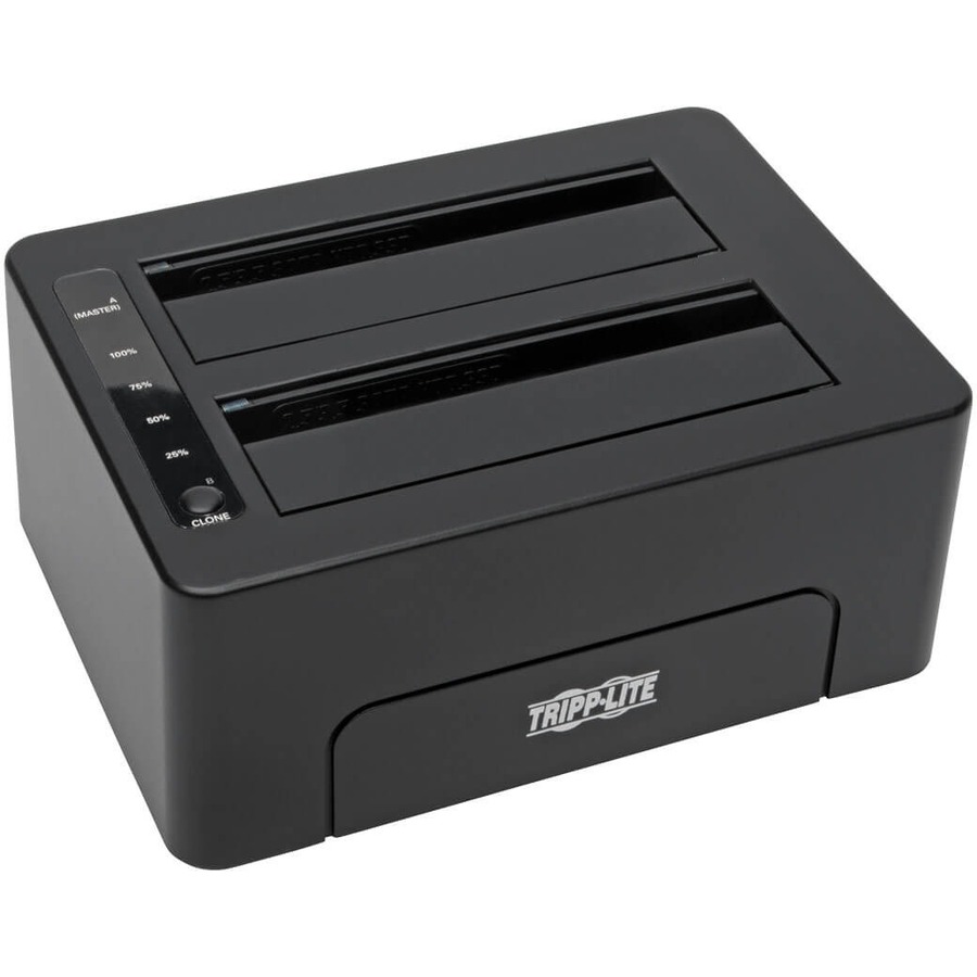 Tripp Lite by Eaton USB 3.0 SuperSpeed to Dual SATA External Hard Drive Docking Station with Cloning for 2.5 in./3.5 in. HDD