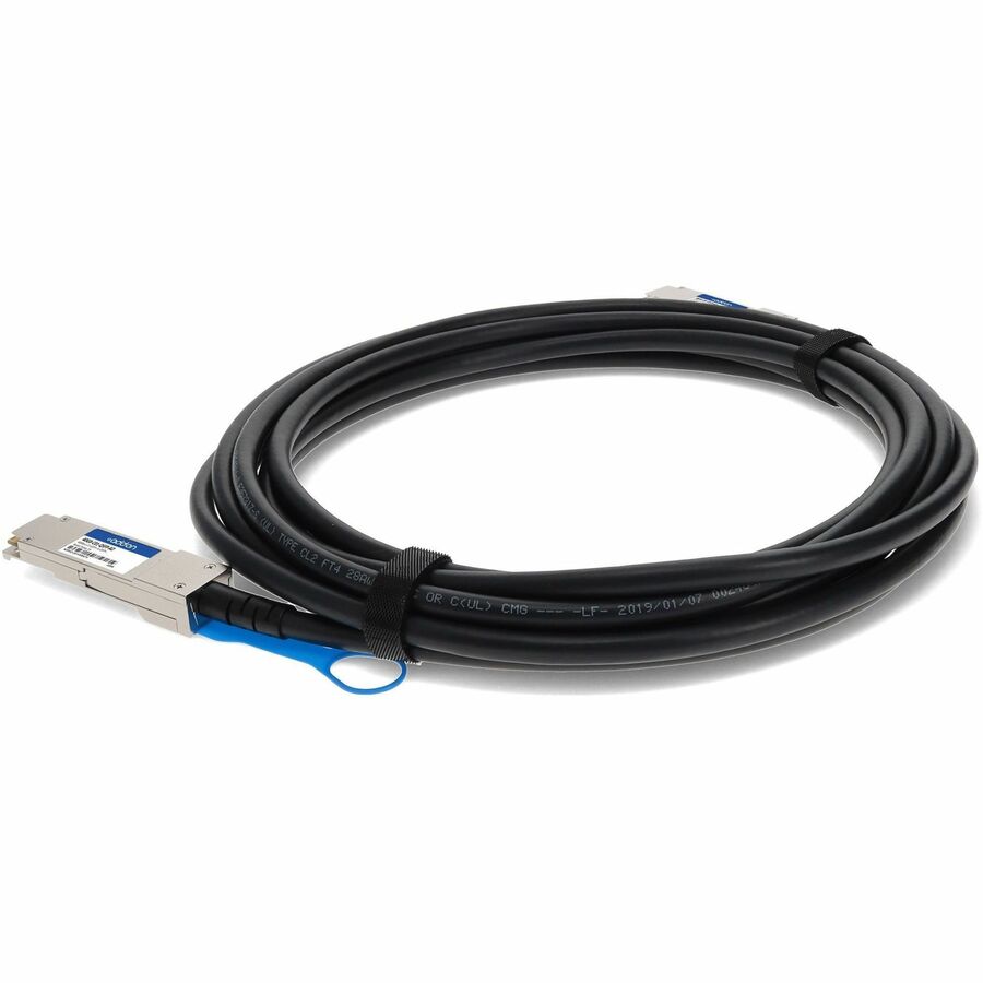 AddOn 1 m 40 GbE QSFP+ direct-attach copper DAC cable for short-reach rack connections — alternate view 2
