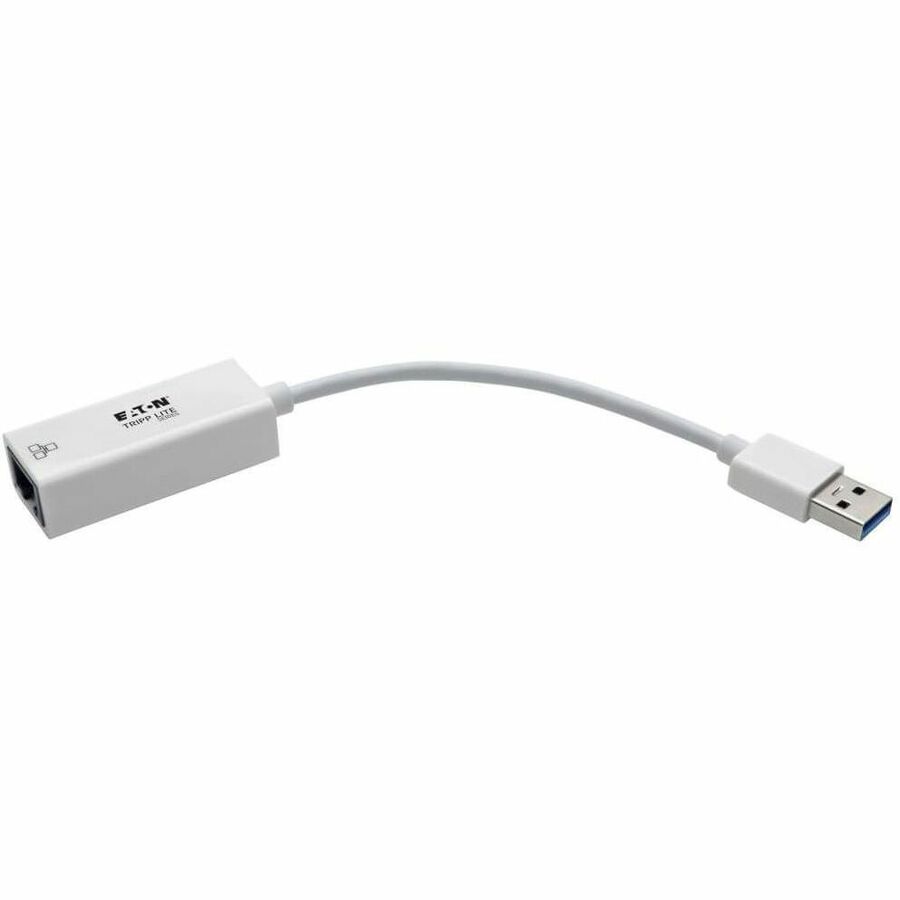 Tripp Lite by Eaton USB 3.0 SuperSpeed to Gigabit Ethernet NIC Network Adapter RJ45 10/100/1000 White