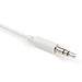 StarTech Cable MUY1MFFADPW Slim Headphone Splitter Cable 3.5mm to 2x3.5mm Male/Female White (MUY1MFFADPW)