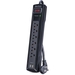 Cyberpower 6-Outlets 1200 Joules Surge Protector - 2x USB 2.1A Ports - Black 4 ft Cord (CSP604U) *in Brown Box