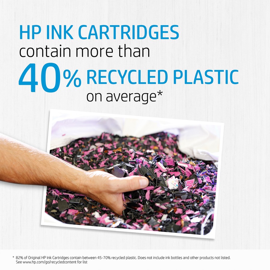 HP 62XL Original Ink Cartridge - Single Pack - Inkjet - High Yield - 600 Pages - Black - 1 Each