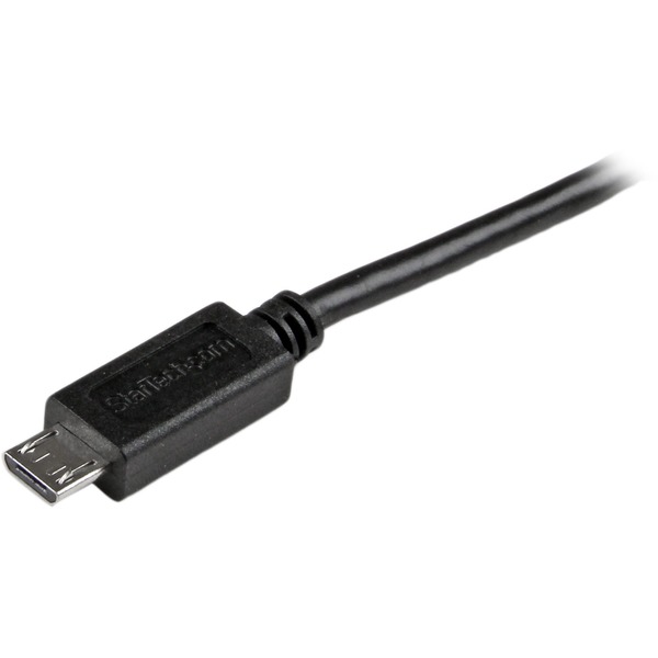 STARTECH Mobile Charge Sync USB to Slim Micro USB Cable - 3 ft.