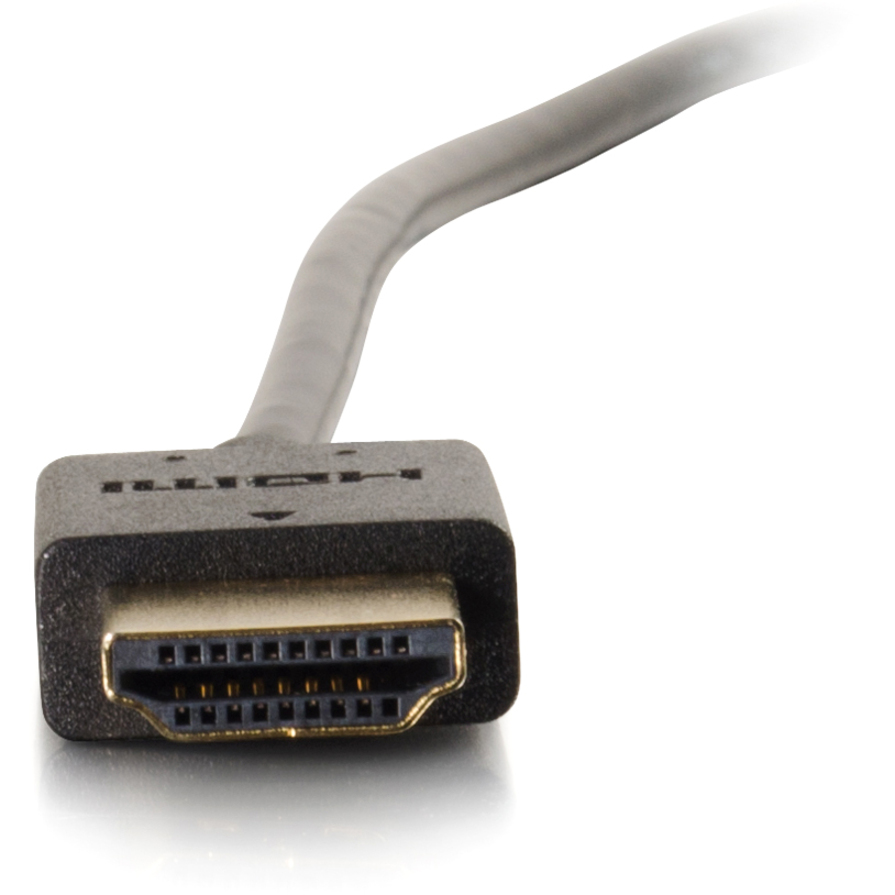 C2G 1ft 4K HDMI Cable - Ultra Flexible Cable with Low Profile Connectors