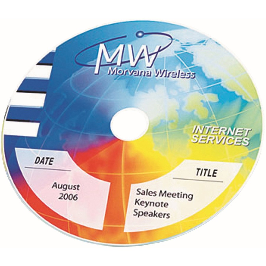 Avery® Optical Disc Label - Inkjet - 20 / Pack