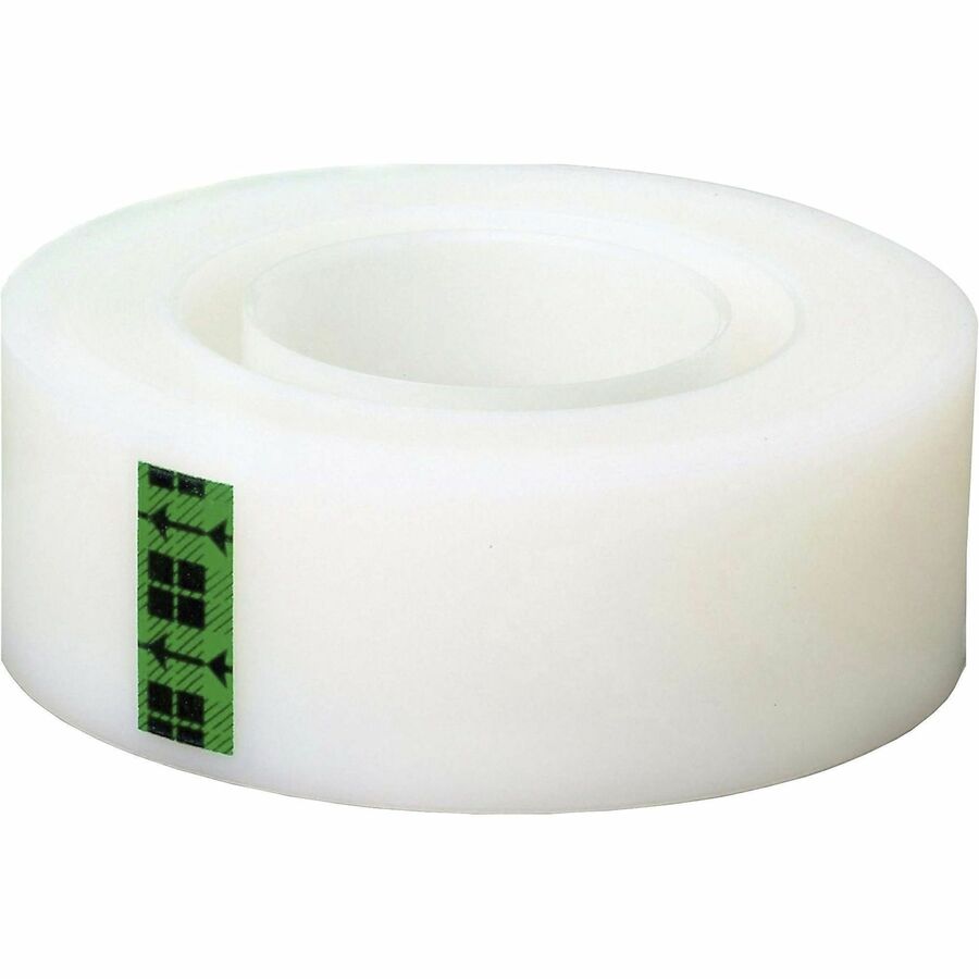 Scotch 3/4"W Magic Greener Tape Rolls - 25 yd Length x 0.75" Width - 1" Core - Split Resistant, Tear Resistant, Yellowing Resistant - For Office - 12 / Pack - Matte - Clear