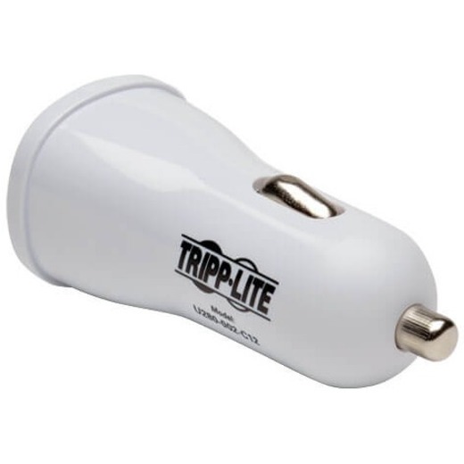 Tripp Lite by Eaton Dual USB Tablet Phone Car Charger High Power Adapter 5V / 3.1A 15.5W