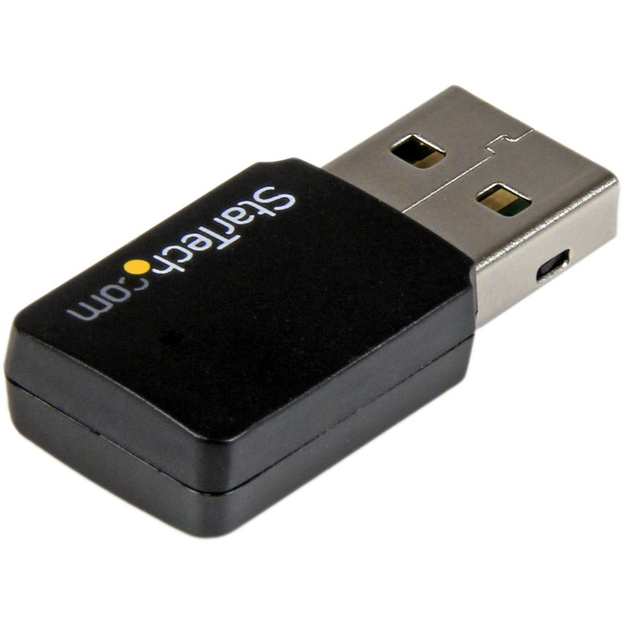 StarTech USB 2.0 AC600 Mini Dual Band Wireless-AC Network Adapter - 1T1R 802.11ac WiFi Adapter