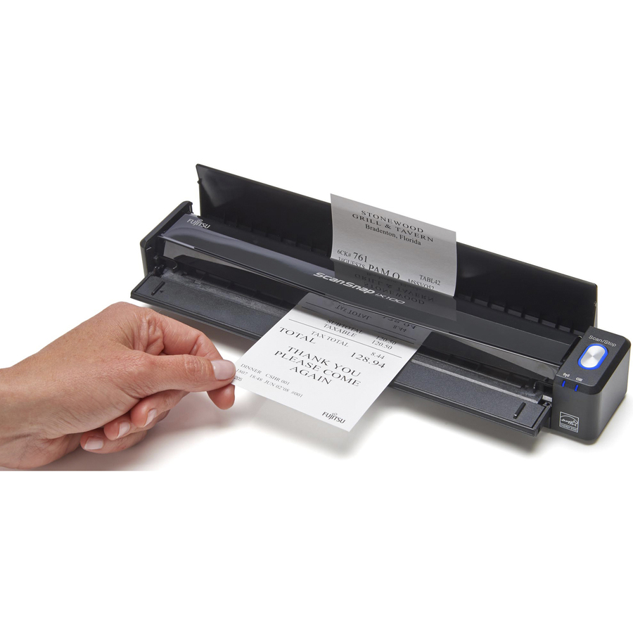 Ricoh ScanSnap iX100 Sheetfed Scanner - 600 dpi Optical - Black