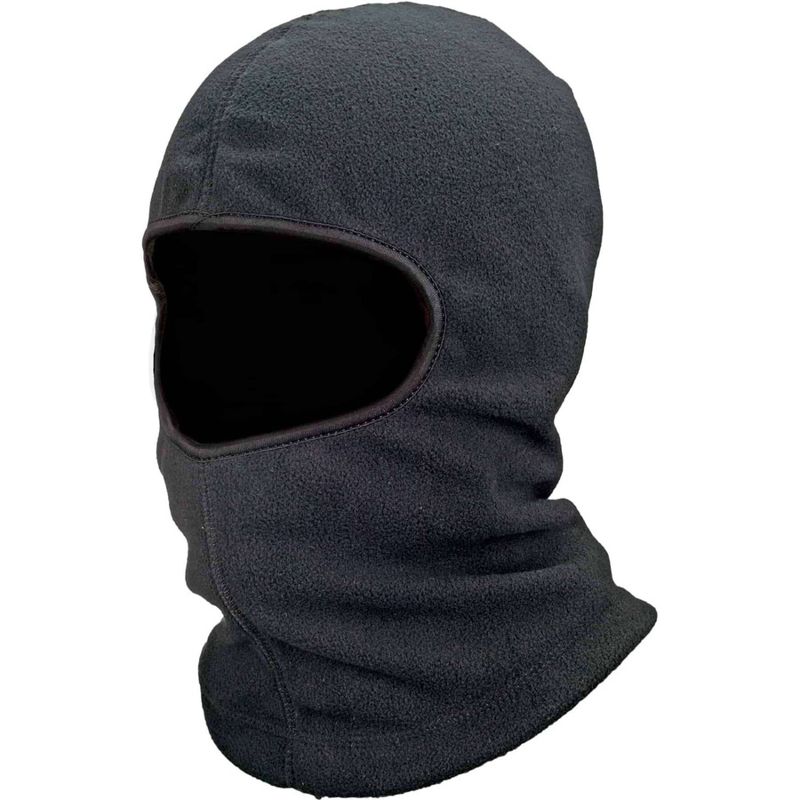 Ergodyne N-Ferno 6821 Balaclava Face Mask - Fleece - Polyester, Fleece - Black