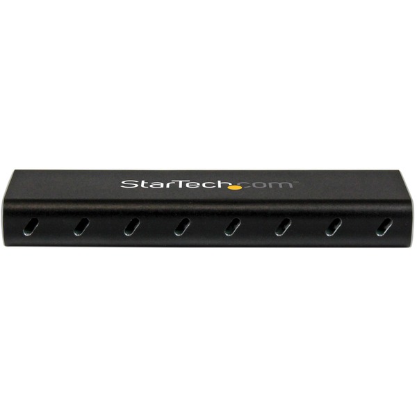 StarTech USB 3.0 to M.2 SATA External SSD Enclosure with UASP - Serial ATA/600 - USB 3.0 - Aluminum