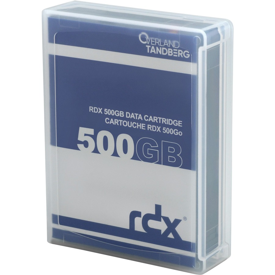 Overland-Tandberg RDX HDD 500GB Cartridge (single) - Removable Disk Data Cartridge