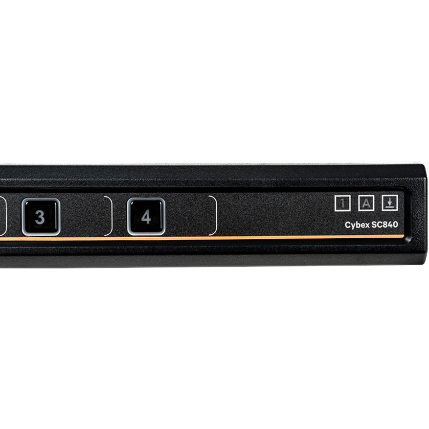 Vertiv Cybex SC800 Secure KVM | 4 Port | Secure Desktop KVM Switch (SC840-001)