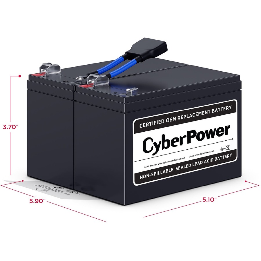 CyberPower RB1290X2B Replacement Battery Cartridge