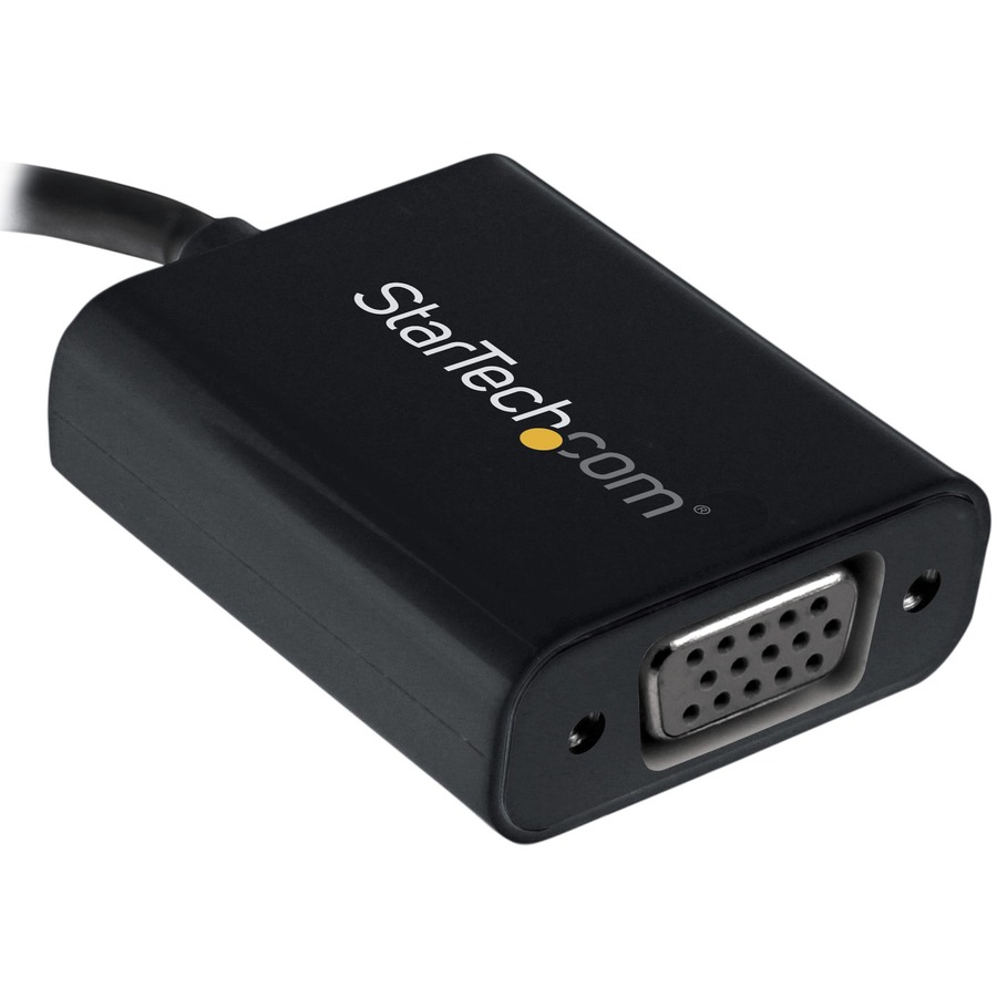 StarTech.com USB-C to VGA Adapter - Thunderbolt 3 Compatible - USB C Adapter - USB Type C to VGA Dongle Converter - Connect your MacBook, Chromebook or laptop with USB-C to a VGA monitor or projector - USB-C to VGA - USB Type-C to Video Converter - USB 3. - USB Cables - STCCDP2VGA