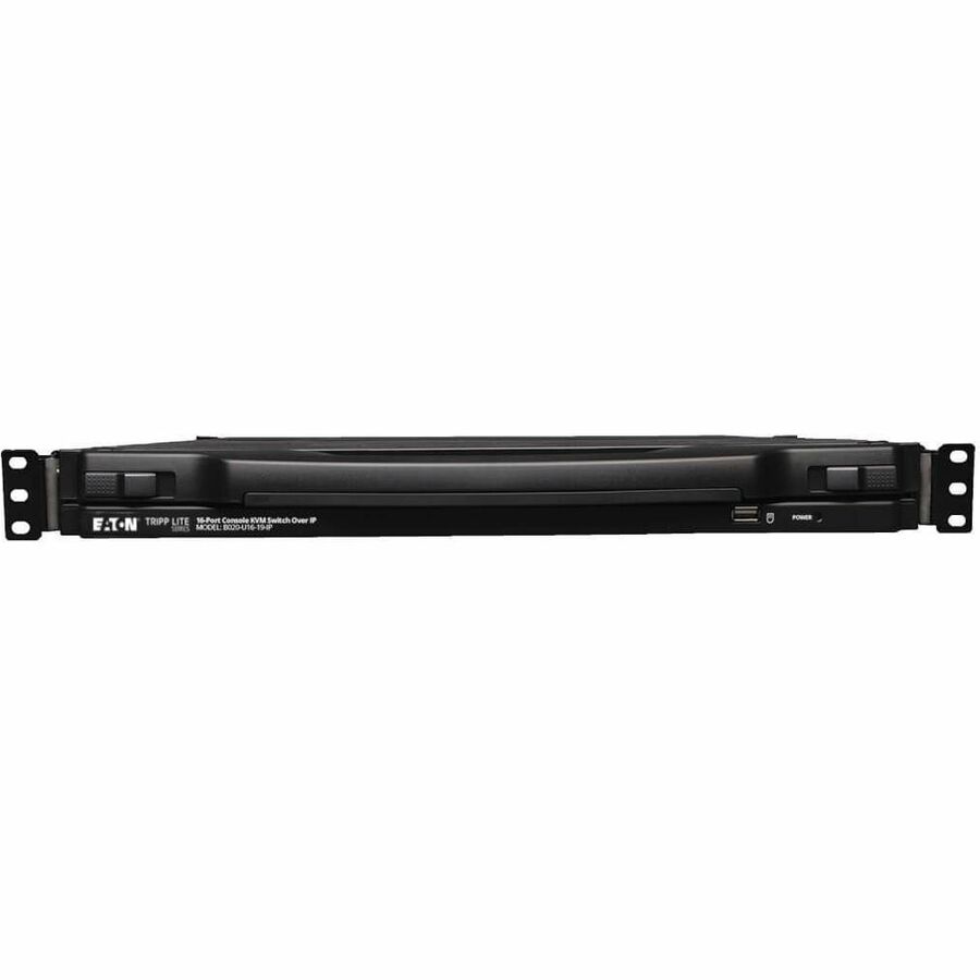 Eaton Tripp Lite Series NetDirector 16-Port 1U Rack-Mount Console IP KVM Switch with 19 in. LCD, TAA