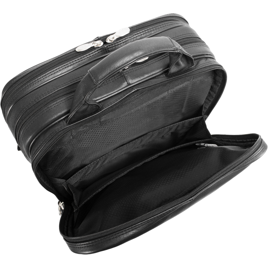 McKleinUSA document bag with shoulder strap for business documents and accessories — alternate view 2