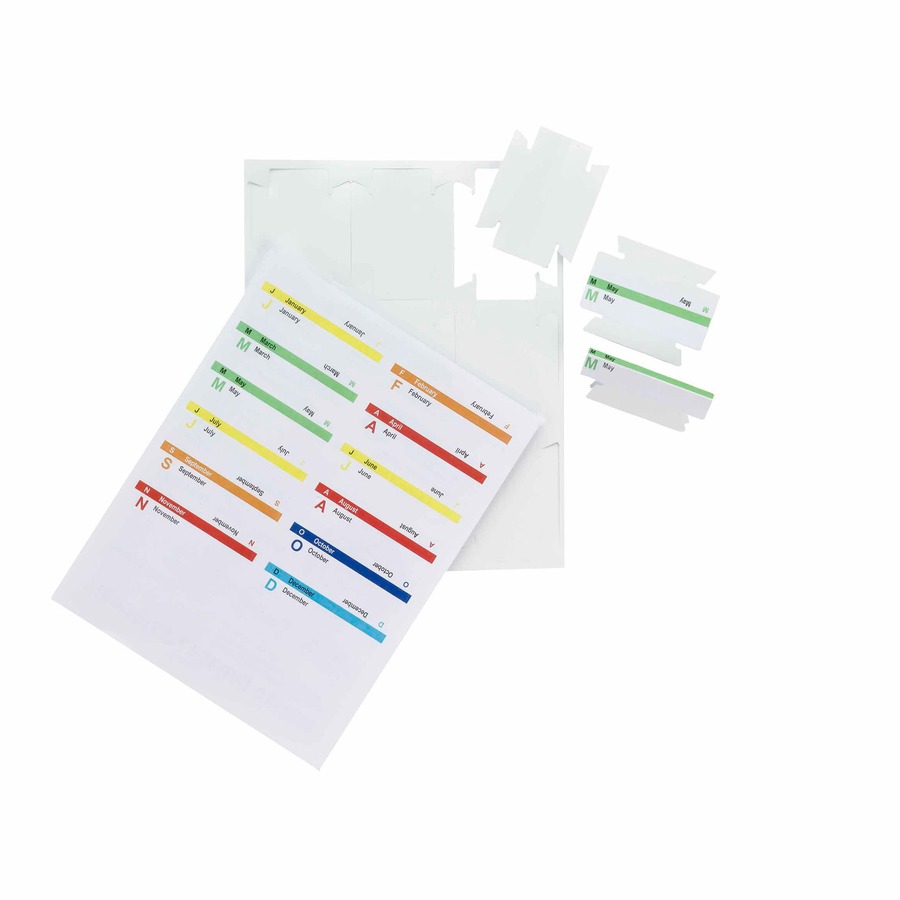 Smead Viewables Quick-Fold Tabs and Labels - White Tab(s) - 45 / Pack - Hanging Accessories - SMD64912