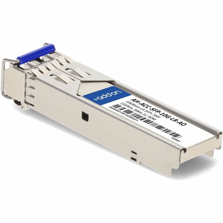 AddOn AEROHIVE AH-ACC-SFP-10G-LR TAA-compliant 10G SFP+ LR transceiver with LC connector — alternate view 2
