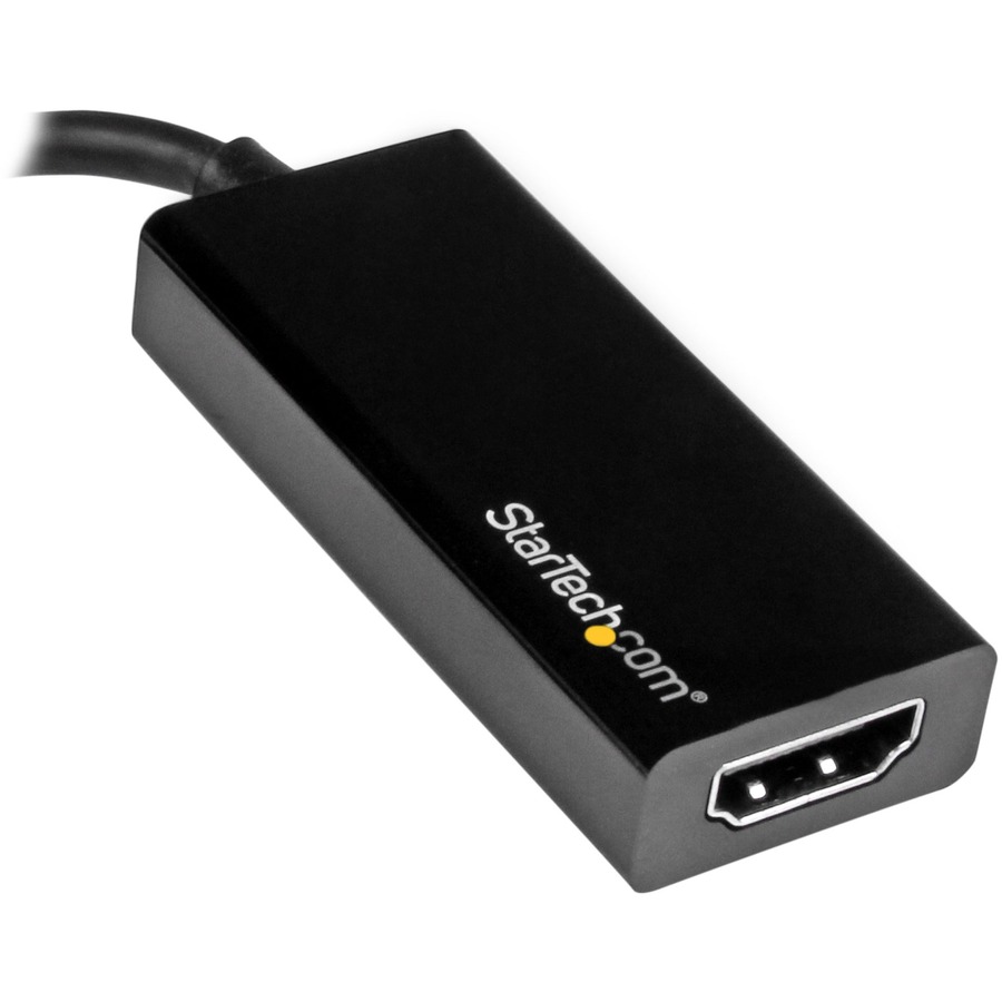 StarTech.com USB C to HDMI Adapter - 4K 30Hz - Black - USB Type-C to HDMI Adapter - Limited stock, see similar item CDP2HD4K60W - USB C to HDMI adapter supports 4K resolutions - Reversible USB-C also connects to your Thunderbolt 3 based device - USB-C to  = STCCDP2HD
