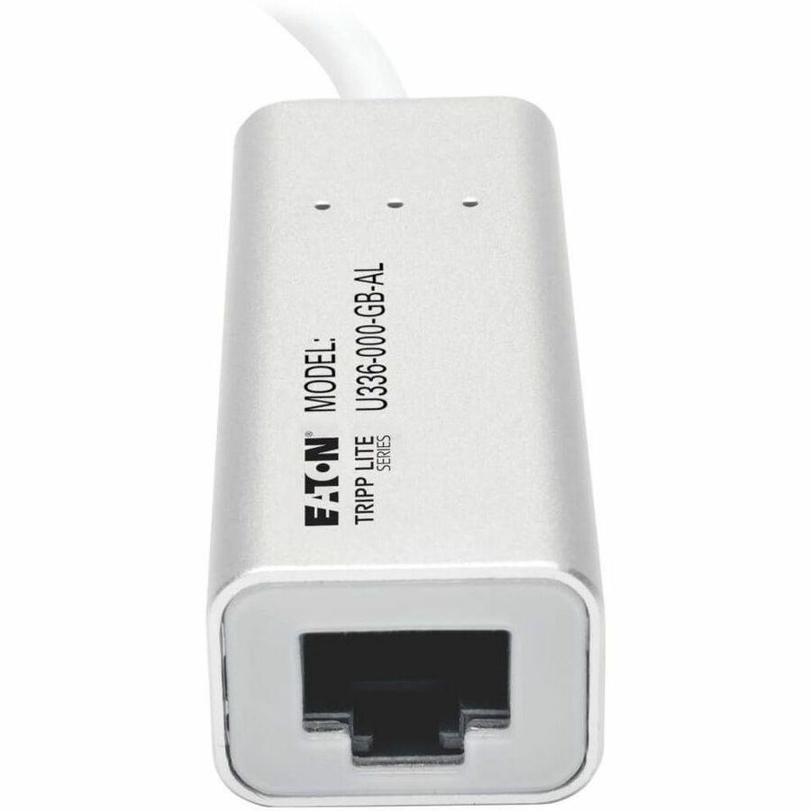 Tripp Lite by Eaton USB 3.0 SuperSpeed to Gigabit Ethernet NIC Network Adapter 10/100/1000 Plug and Play Aluminum