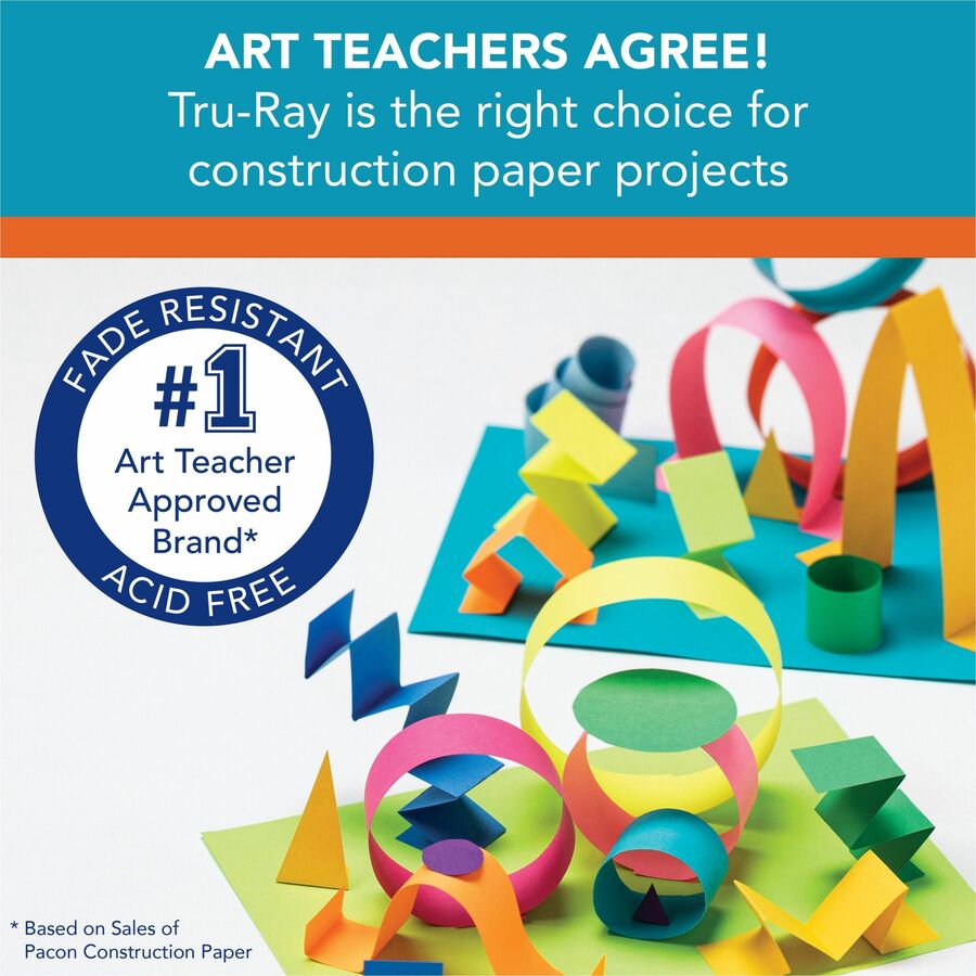 Tru-Ray Construction Paper by Pacon® PAC103024