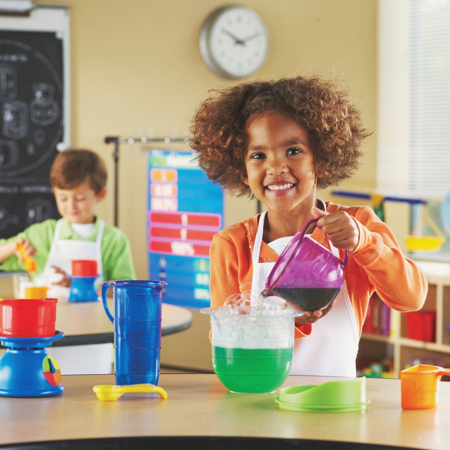 Learning Resources Primary Science Mix/Measure Set - Theme/Subject: Learning - Skill Learning: Measurement, Visual - 4+ - 1 / Set - Investigation & Observation - LRN2783