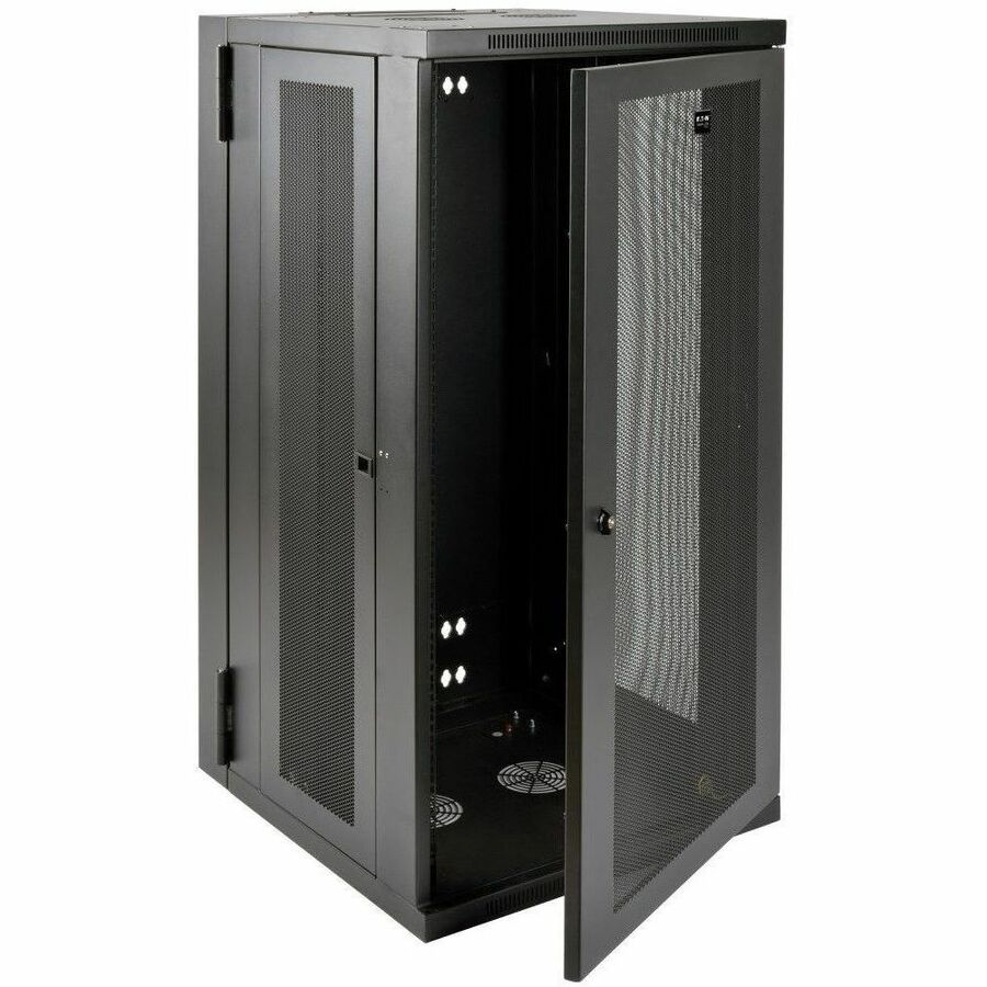 Tripp Lite by Eaton SmartRack 26U UPS-Depth Wall-Mount Half-Height Rack Enclosure Hinged Back