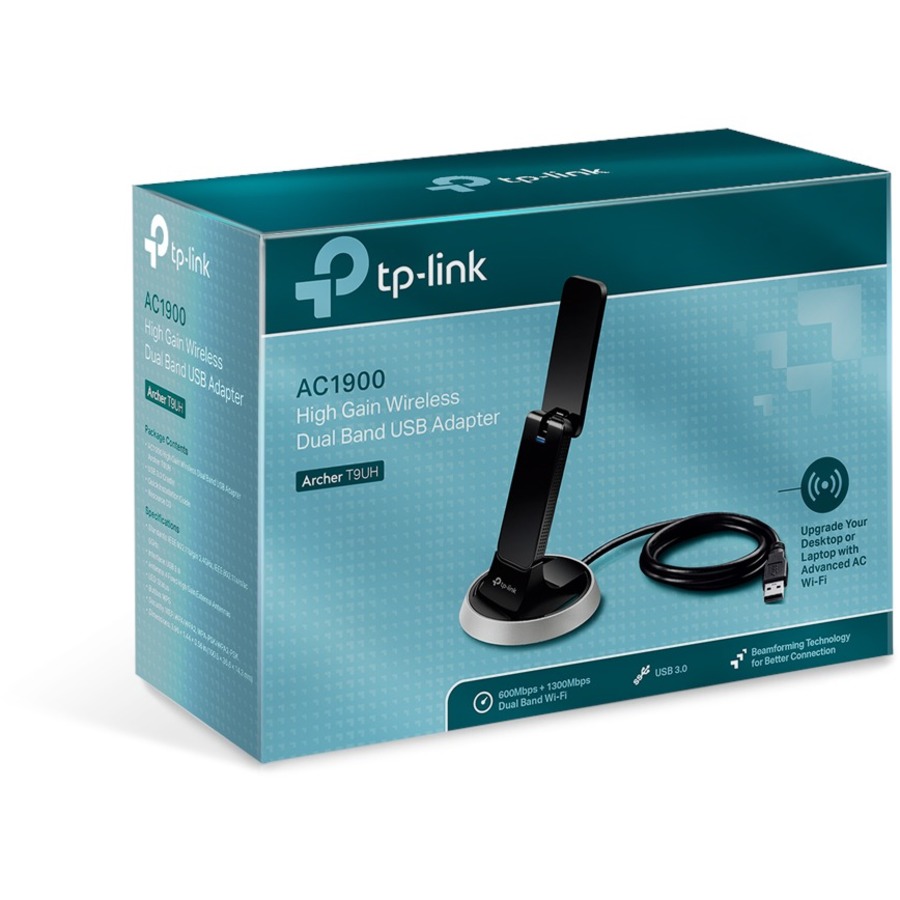 TP-Link Archer T9UH - IEEE 802.11ac Dual Band Wi-Fi Adapter for Desktop Computer/Notebook