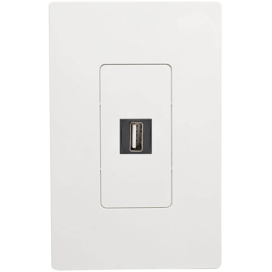 Tripp Lite by Eaton USB 2.0 All-in-One Keystone/Panel Mount Extension Cable (M/F) Angled Connector 1 ft. (0.31 m)