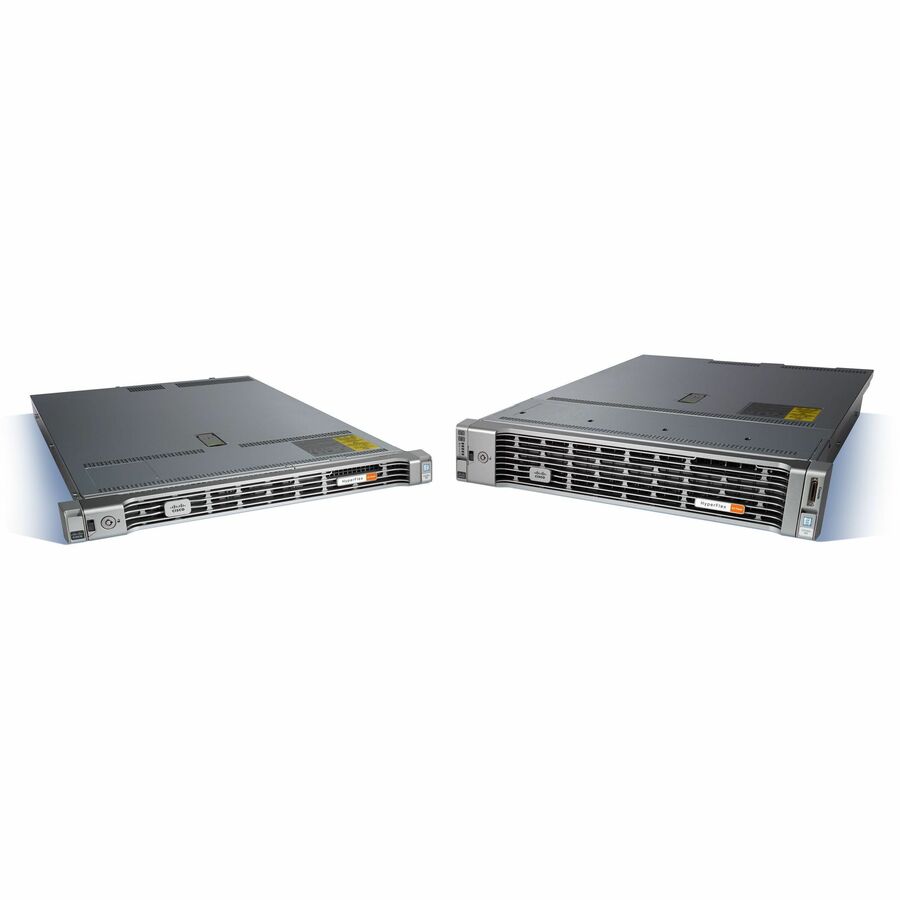 Cisco HyperFlex HX220c M4 1U Rack Server - 2 x Intel Xeon E5-2630 v4 2.20 GHz - 256 GB RAM - 12Gb/s SAS Controller