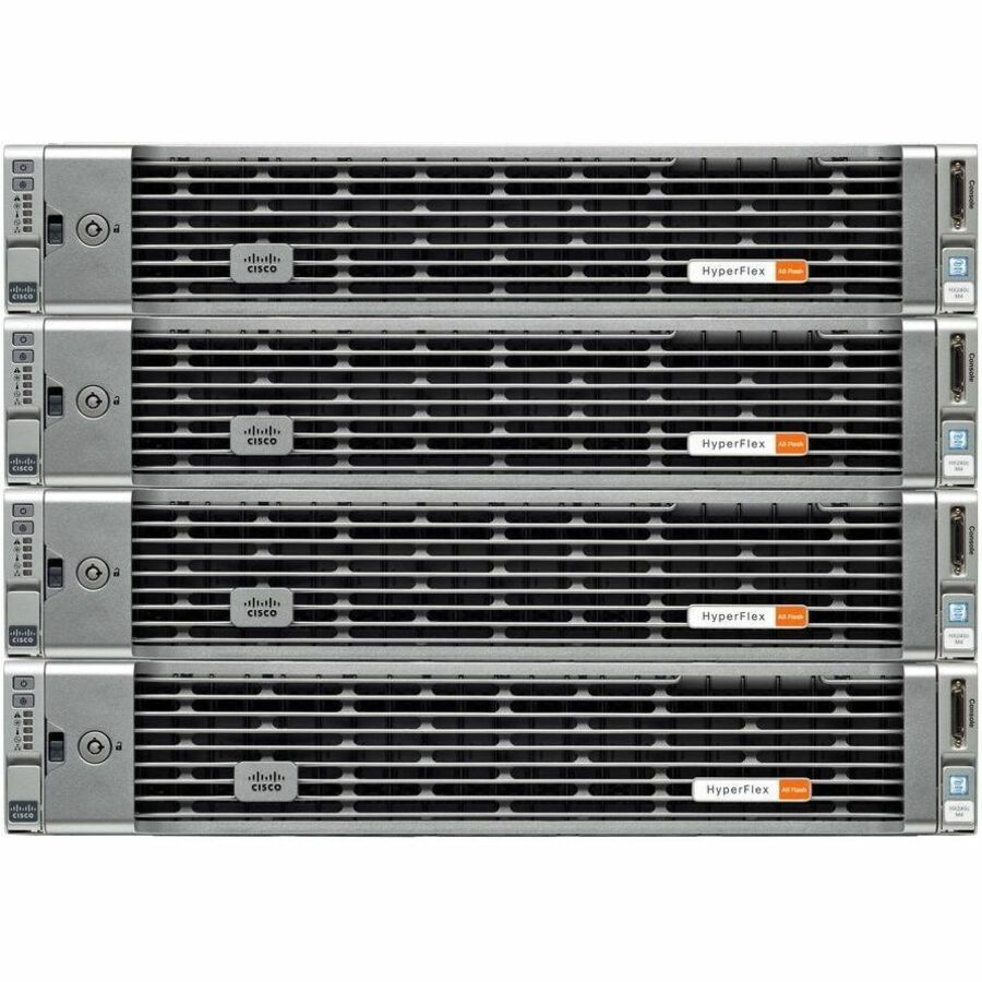 Cisco HyperFlex HX240c M4 2U Rack Server - 2 x Intel Xeon E5-2690 v4 2.60 GHz - 512 GB RAM - 12Gb/s SAS Controller