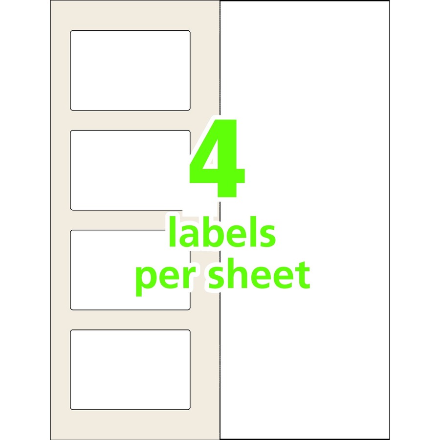 Avery&reg; Easy Align Self-Laminating ID Labels