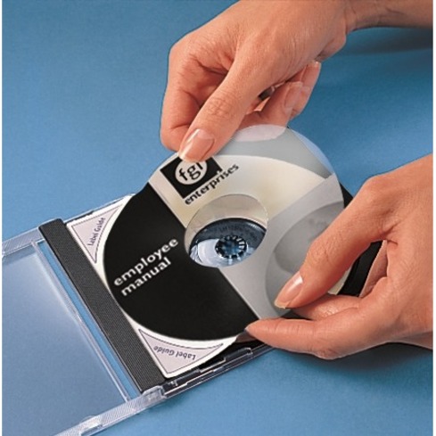 Avery® Customize CD/DVD Labels - Matte White - 750 Total Label(s) - 250 / Pack