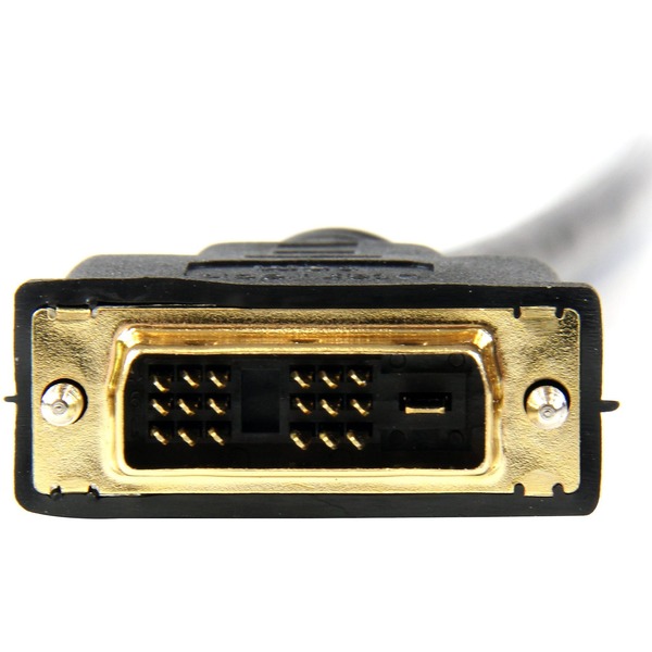 StarTech 15 ft HDMI to DVI-D Cable - M/M - HDMI - 15 ft - 1 x Male HDMI - 1 x DVI-D Male Video - Black (HDMIDVIMM15)