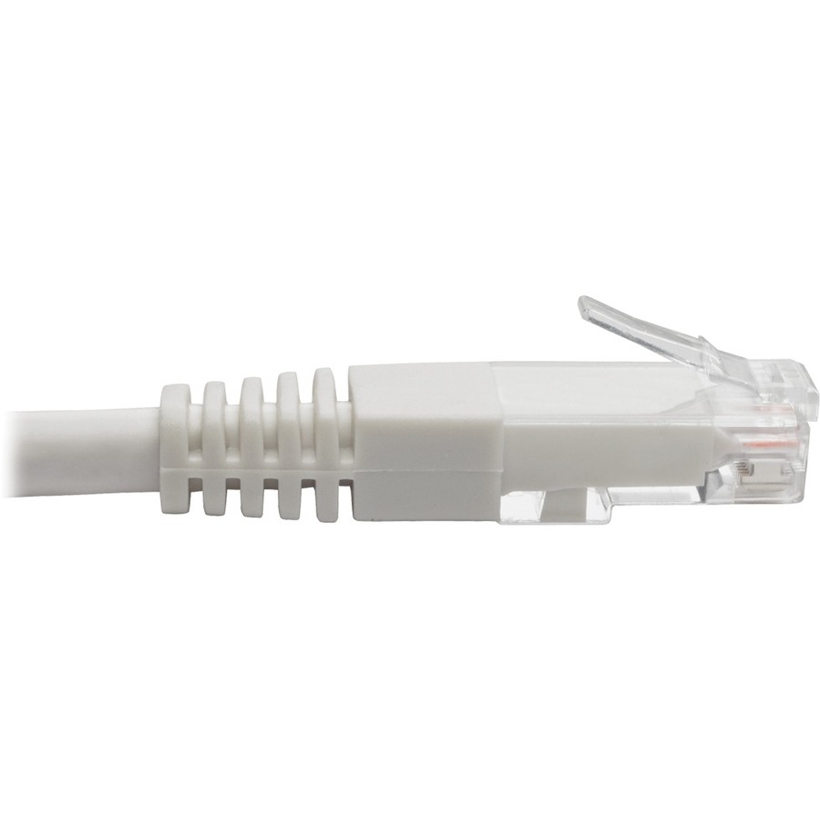 Eaton Tripp Lite Series Cat6 Gigabit Molded (UTP) Ethernet Cable (RJ45 M/M), PoE, White, 5 ft. (1.52 m)