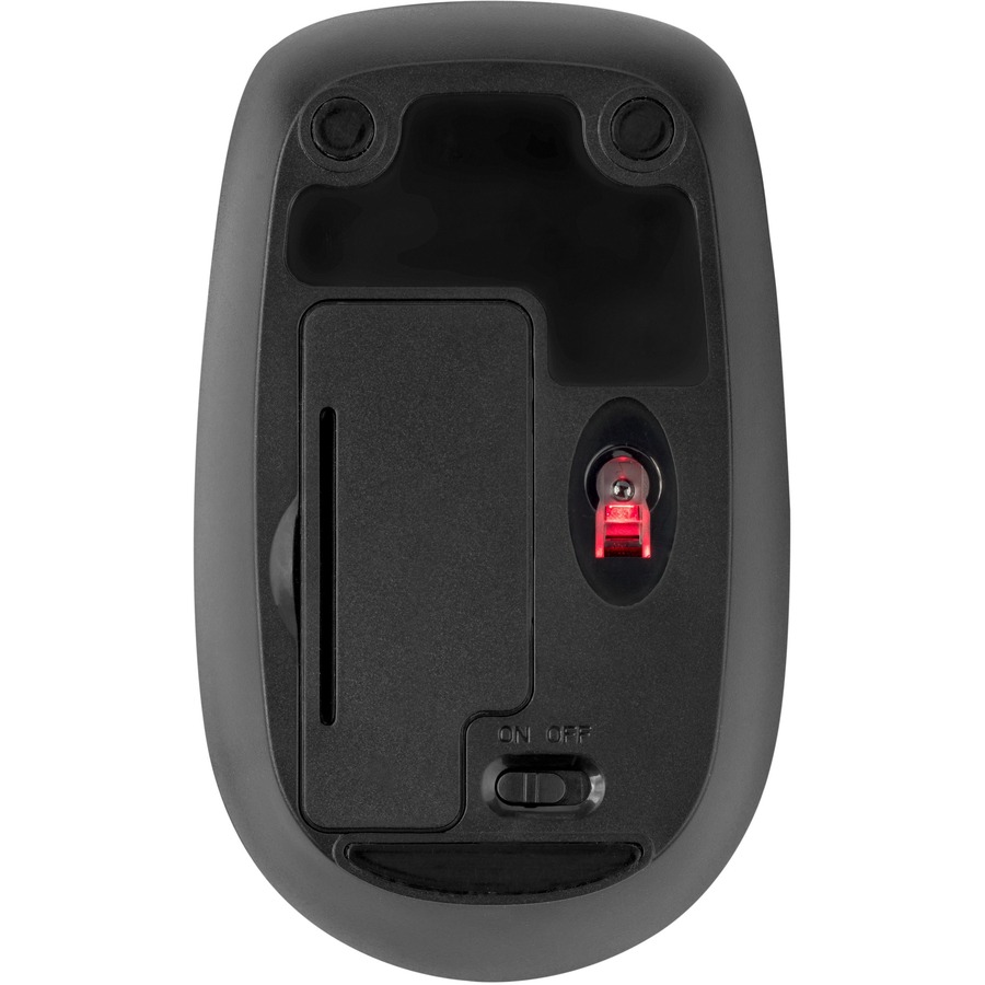 Kensington Pro Fit Wireless Mobile Mouse - Laser - Wireless - Radio Frequency - Black - 1 Pack - USB - 1000 dpi - Scroll Wheel - 2 Button(s) - Symmetrical - Mice - KMW75228