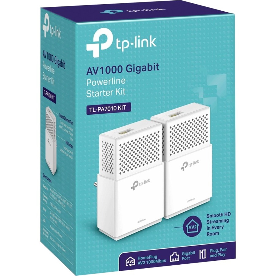 TP-LINK AV1000 Gigabit Powerline Starter Kit
